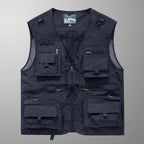 Colete Americano Maverick™ com Visual Tático Urbano e Multi-Bolsos /O Equilíbrio Entre Funcionalidade, Estilo e Presença Masculina.