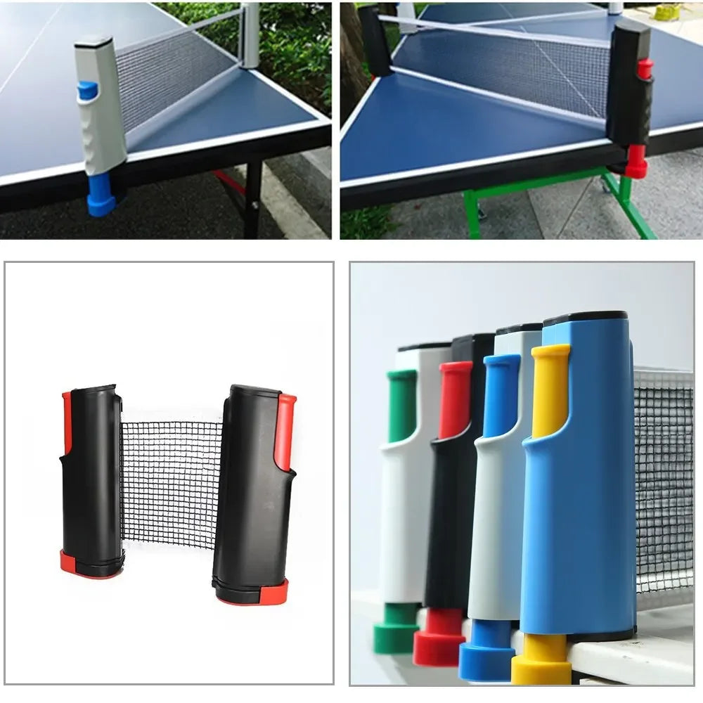 Kit de Tênis de Mesa Portátil Modern Lar™ / Transforme Qualquer Mesa em Diversão Instantânea!