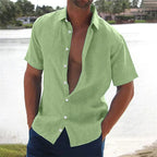 [COMPRE 1 E LEVE 3] Camisa Sospiro™ em Linho de Algodão Leve / Um Toque de Frescor e Minimalismo Premium!