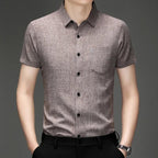 Camisa Social Belmond™ em Algodão de Alta Qualidade / Elegância e Conforto para o Homem Sofisticado
