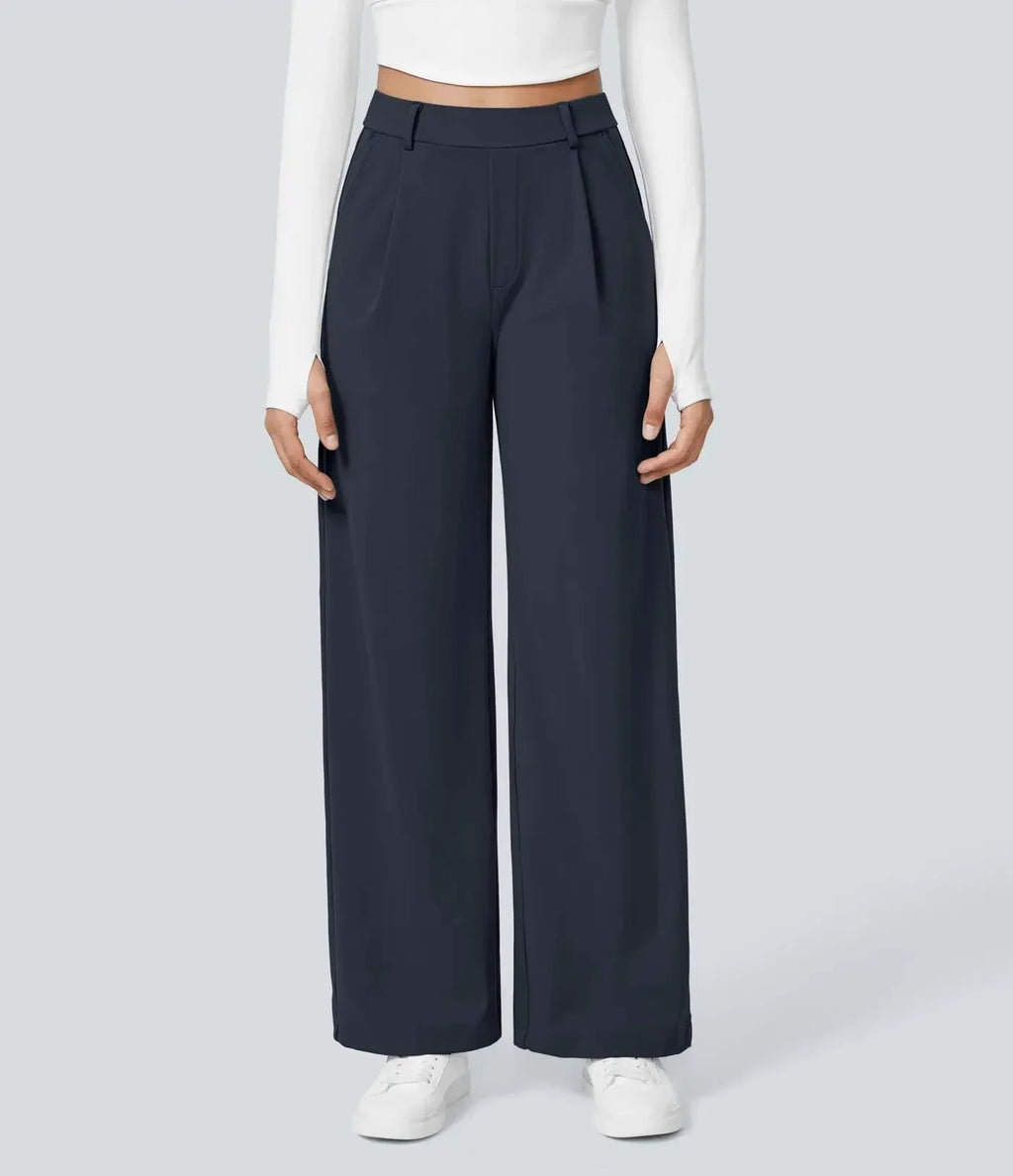 Calça Ipanema™ com Corte de Alfaiataria e Tecido Ultra Flexível / A Harmonia Perfeita entre Sofisticação e Liberdade de Movimento!