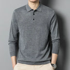 Polo Arthur™ em Malha Nobre com Botões Elegantes / Um Ícone Casual com Toque de Sofisticação