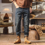 Calça Vantor™ em Jeans Flexível com Presença Imponente