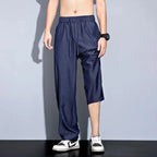 Calça Jeans Masculina SubZero™ em Algodão com Tecnologia Resfriadora / Conforto Máximo Até nos Dias Mais Quentes