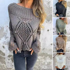 Blusa Soul™ em Tricô Rendado com Padrão Geométrico / Para Quem Transborda Leveza e Estilo Natural!