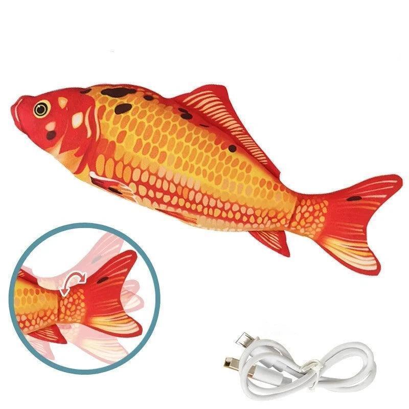 Brinquedo Peixe Interativo Modern Lar™ / Estímulo e Diversão Garantida para o seu Amigo Pet!