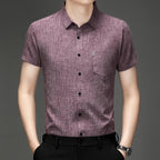 Camisa Social Belmond™ em Algodão de Alta Qualidade / Elegância e Conforto para o Homem Sofisticado