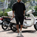 Conjunto Draxen™ em Malha Premium com Modelagem Oversized e Estilo Streetwear