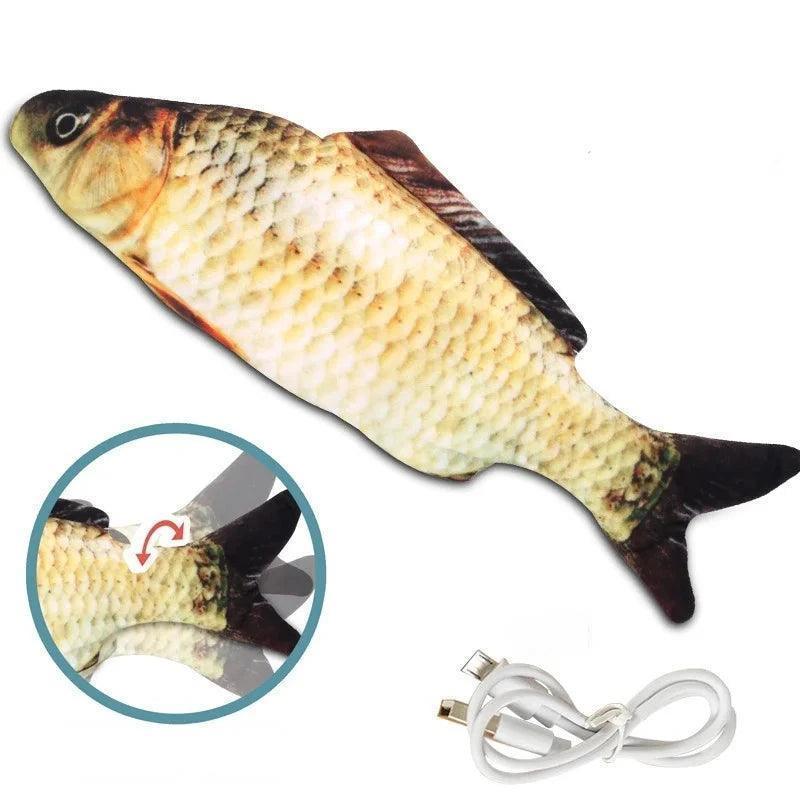 Brinquedo Peixe Interativo Modern Lar™ / Estímulo e Diversão Garantida para o seu Amigo Pet!