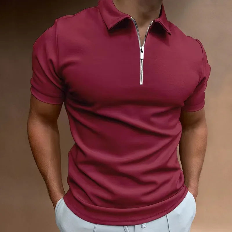 [COMPRE 2, LEVE 3] Polo Ducatti™ com Tecido Antitranspirante e Design Old Money / Minimalismo Nobre para Homens de Presença!