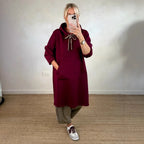Moletom Dalen™ Estilo Vestido com Design Urbano