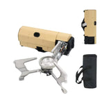 Fogareiro a Gás Dobrável Modern Lar™ com Estrutura Resistente / Praticidade e Versatilidade para suas Aventuras!
