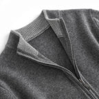 Jaqueta Milano Blend™ em Malha de Algodão com Toque de Lã / Sofisticação Atemporal para Homens de Estilo!
