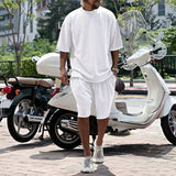 Conjunto Draxen™ em Malha Premium com Modelagem Oversized e Estilo Streetwear