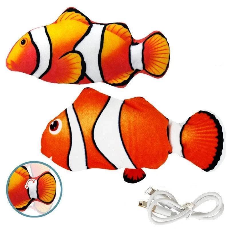 Brinquedo Peixe Interativo Modern Lar™ / Estímulo e Diversão Garantida para o seu Amigo Pet!