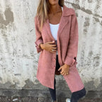 Casaco London Flow™ em Bouclé Encorpado com Gola Elegante / Um Clássico da Estética Urbana e Refinada!