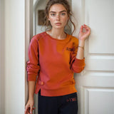 Conjunto Samira™ em Moletom com Estilo Casual e Bordado Delicado / Delicadeza e Estilo para Rotinas com Personalidade