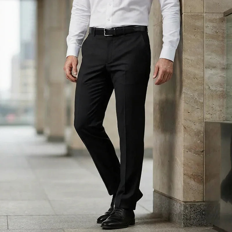 Calça Executive Flex™ em Alfaiataria Moderna com Elasticidade Absoluta