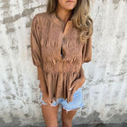 Camisa Florence™ em Algodão Leve com Pregas Artesanais