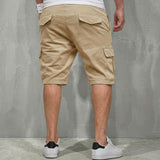 Bermuda Liam™ em Sarja Premium com Bolsos Cargos Amplos
