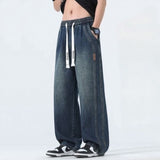 Calça Jeans Toronto™ com Ajuste em Cordão e Caimento Solto