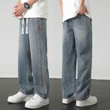 Calça Jeans Toronto™ com Ajuste em Cordão e Caimento Solto