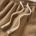 Shorts Ravi™ em Malha Texturizada Premium com Cordão Regulável