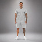 Conjunto Bryan™ Camiseta Básica e Shorts com Bolsos Laterais