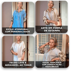 Vestido Savina™ com Detalhes Leopard Print e Corte Longilíneo / Para Quem Usa a Moda como Expressão!