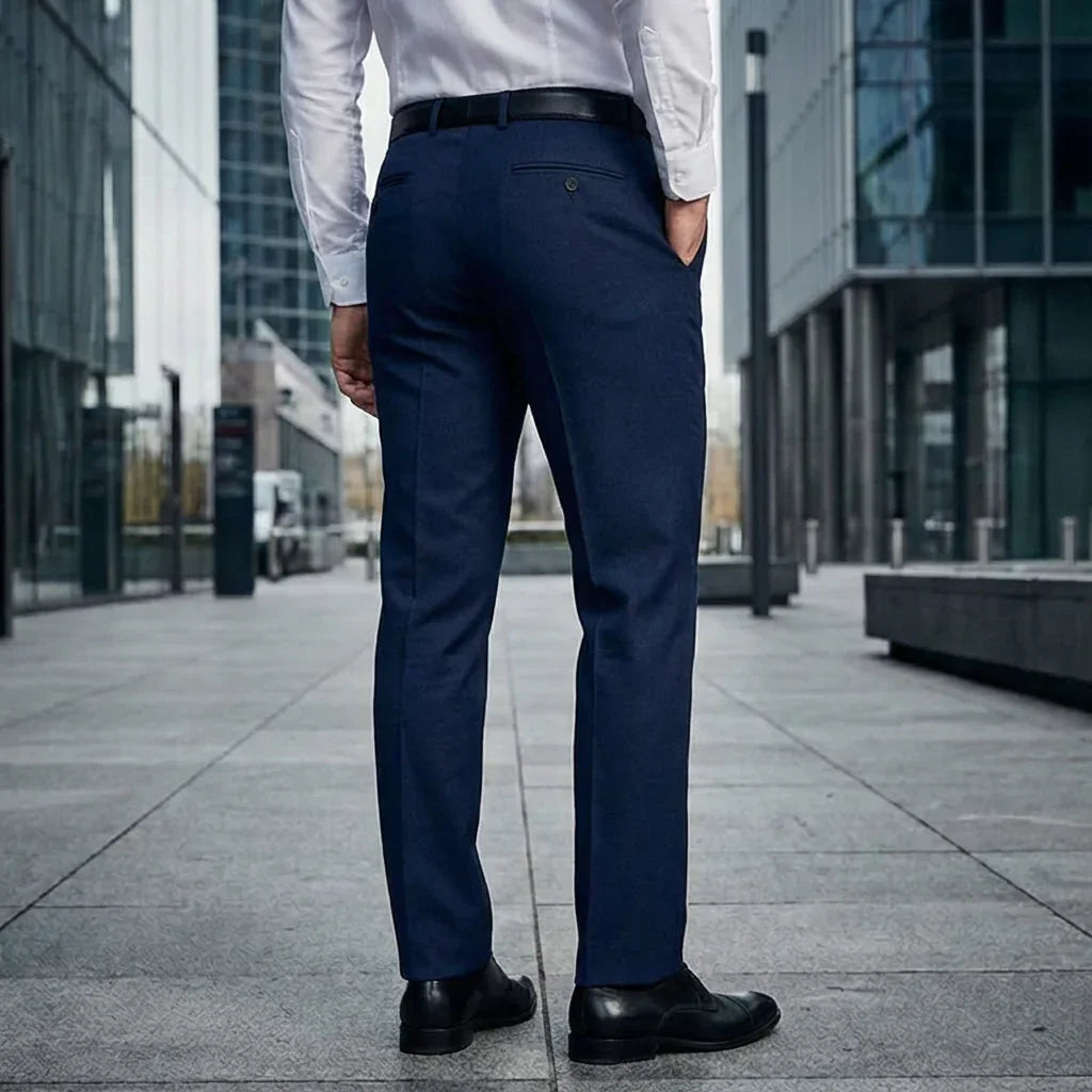 Calça Executive Flex™ em Alfaiataria Moderna com Elasticidade Absoluta