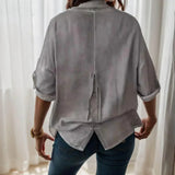 Blusinha Capadócia™ em Viscose de Toque Macio e Gola Minimalista / Sofisticação e Conforto para Todos os Momentos!