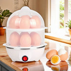 Cozedor de Ovos Elétrico Modern Lar™ / Acabe com a Dificuldade de Cozinhar e Torne Sua Rotina Mais Simples e Saudável!