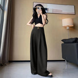 Calça Pantalona Verona™ em Gabardine Leve com Efeito Modelador / Elegância e Conforto que Valorizam Sua Silhueta!