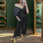 Macacão Mariah™ em Viscose com Efeito Alongador / Leveza e Estilo que Abraçam Você!