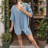 Conjunto Descolada™ com Visual Lavado e Silhueta Urbana / O Look que Vai da Academia ao Café com as Amigas!