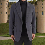 Blazer Bebbanburg™ com Corte Inglês e Caimento de Alfaiataria / Refinamento Clássico para Homens de Presença e Bom Gosto!