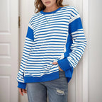 Moletom Anabelle™ com Estilo Retrô-Chic e Cores Contrastantes / O Básico Nada Comum que Veste Atitude!