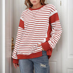 Moletom Anabelle™ com Estilo Retrô-Chic e Cores Contrastantes / O Básico Nada Comum que Veste Atitude!