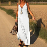Vestido Terra Nostra™ com Alças Confortáveis e Malha Leve / Conforto, Frescor e Feminilidade sem Esforço!