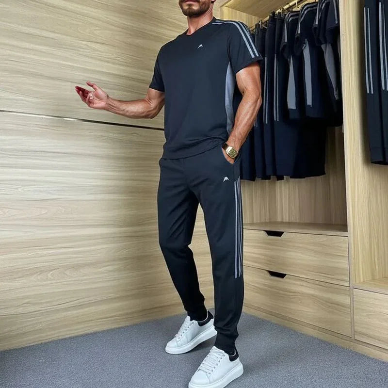 Conjunto Esportivo UltraMotion™ com Tecido Ultra-Elástico e Design Minimalista / Liberdade Total de Movimento!