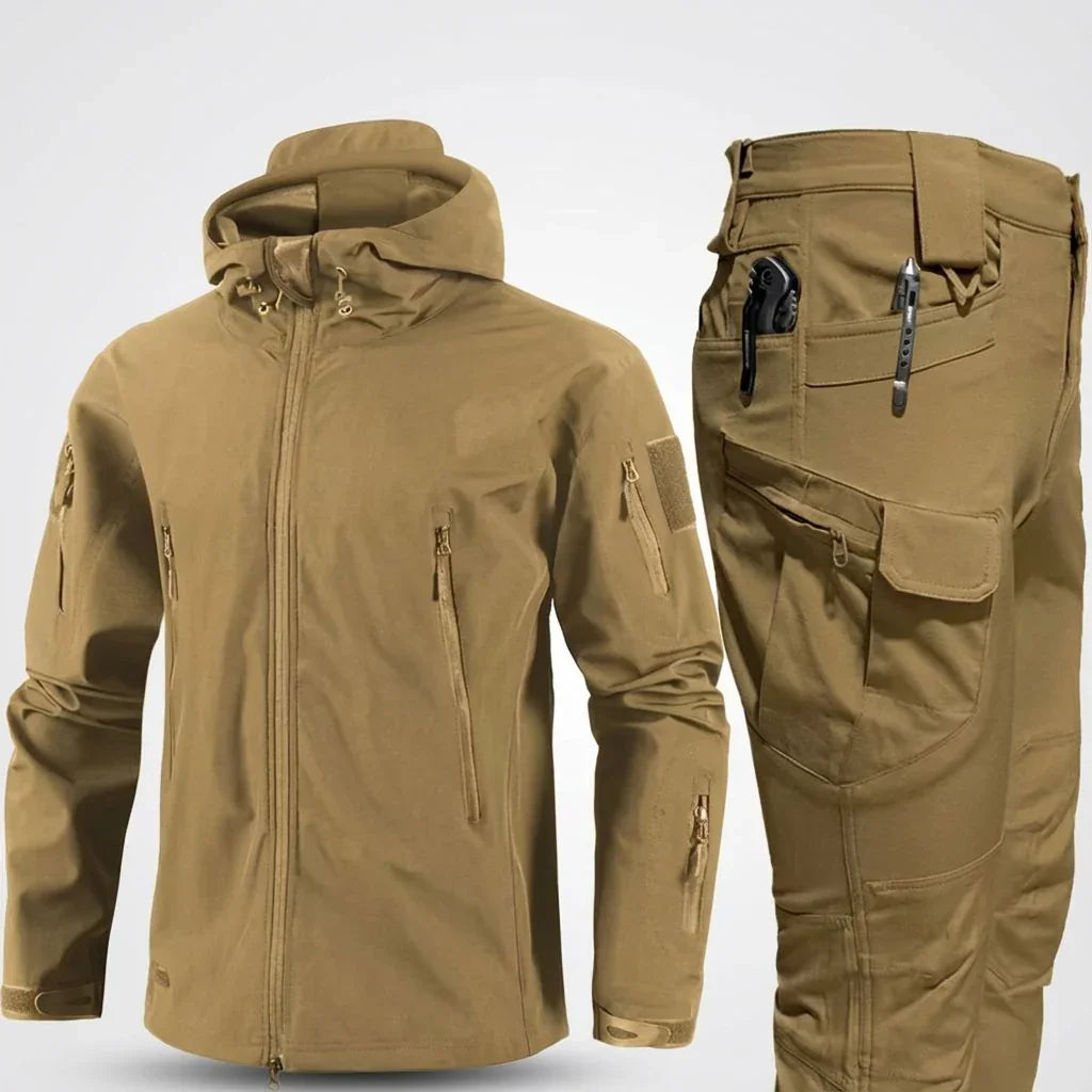 Conjunto Militar Sentinel™ Tático Impermeável de Alta Performance / Proteção, Mobilidade e Resistência para Qualquer Terreno!