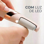 Removedor Elétrico de Calos Recarregável com LED / Pés Mais Lisos com Segurança no Dia a Dia!