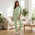 Conjunto Luna Confort™ em Malha Suave com Toque Sedoso
