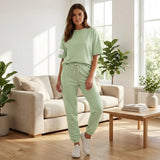 Conjunto Luna Confort™ em Malha Suave com Toque Sedoso