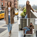 Casaco Leopard Luxe™ em Animal Print Impecável