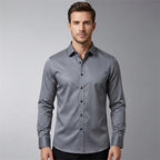 Camisa Aureo™ Em Poliamida Sedosa com Alta Elasticidade