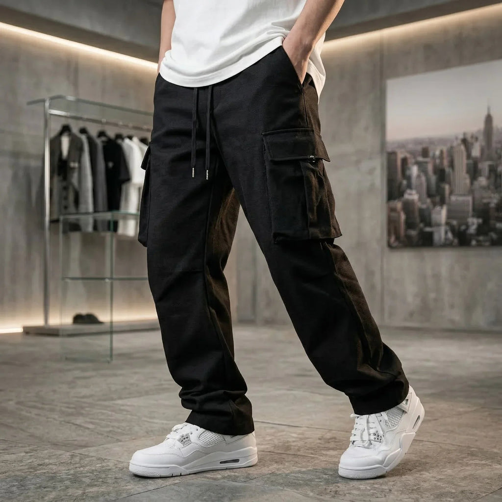 Calça Cargo Orion™ em Sarja Leve com Bolsos Utilitários