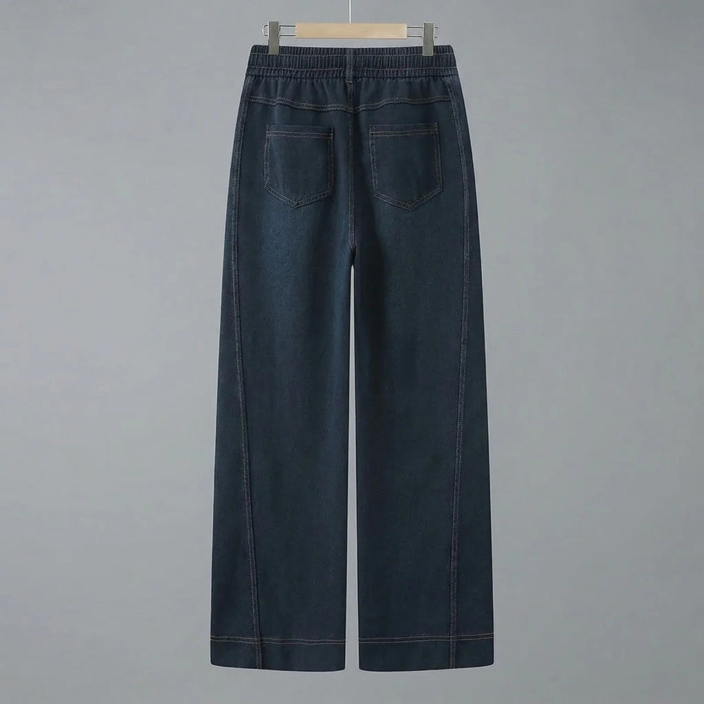 Calça Atlanta™ com Corte Reto e Cintura Ajustável