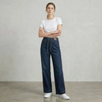 Calça Atlanta™ com Corte Reto e Cintura Ajustável