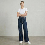 Calça Atlanta™ com Corte Reto e Cintura Ajustável